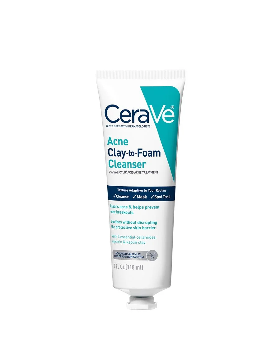 Acne Clay-to-Foam Cleanser (118ml)