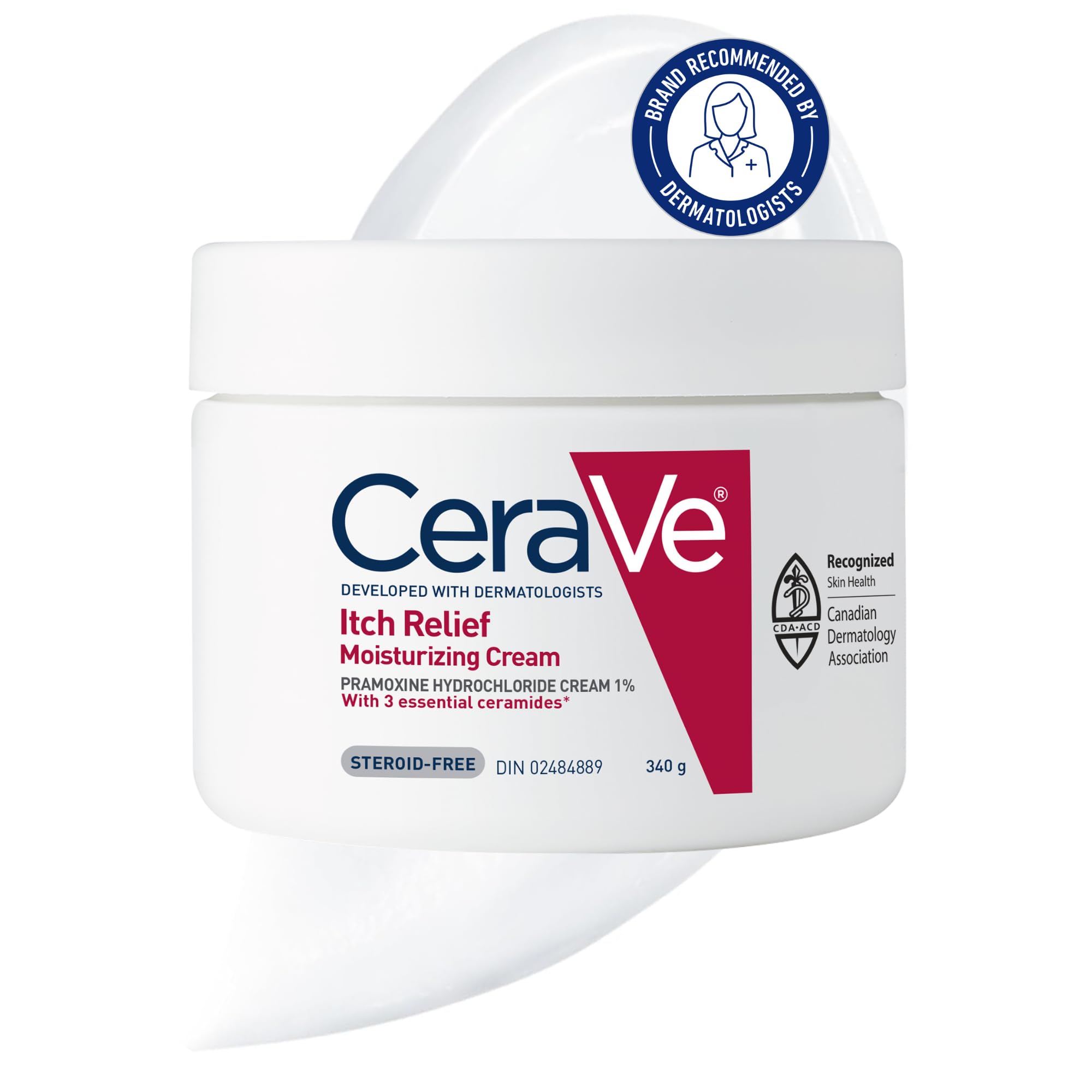 Itch Relief Moisturizing Cream (340g Tub)