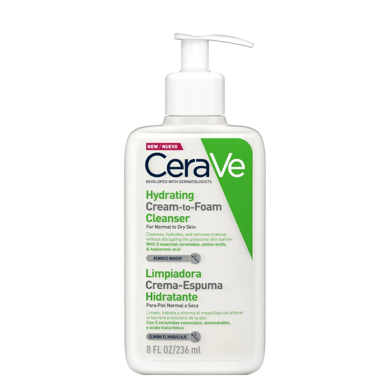 Hydrating Cream-to-Foam Cleanser (236ml)
