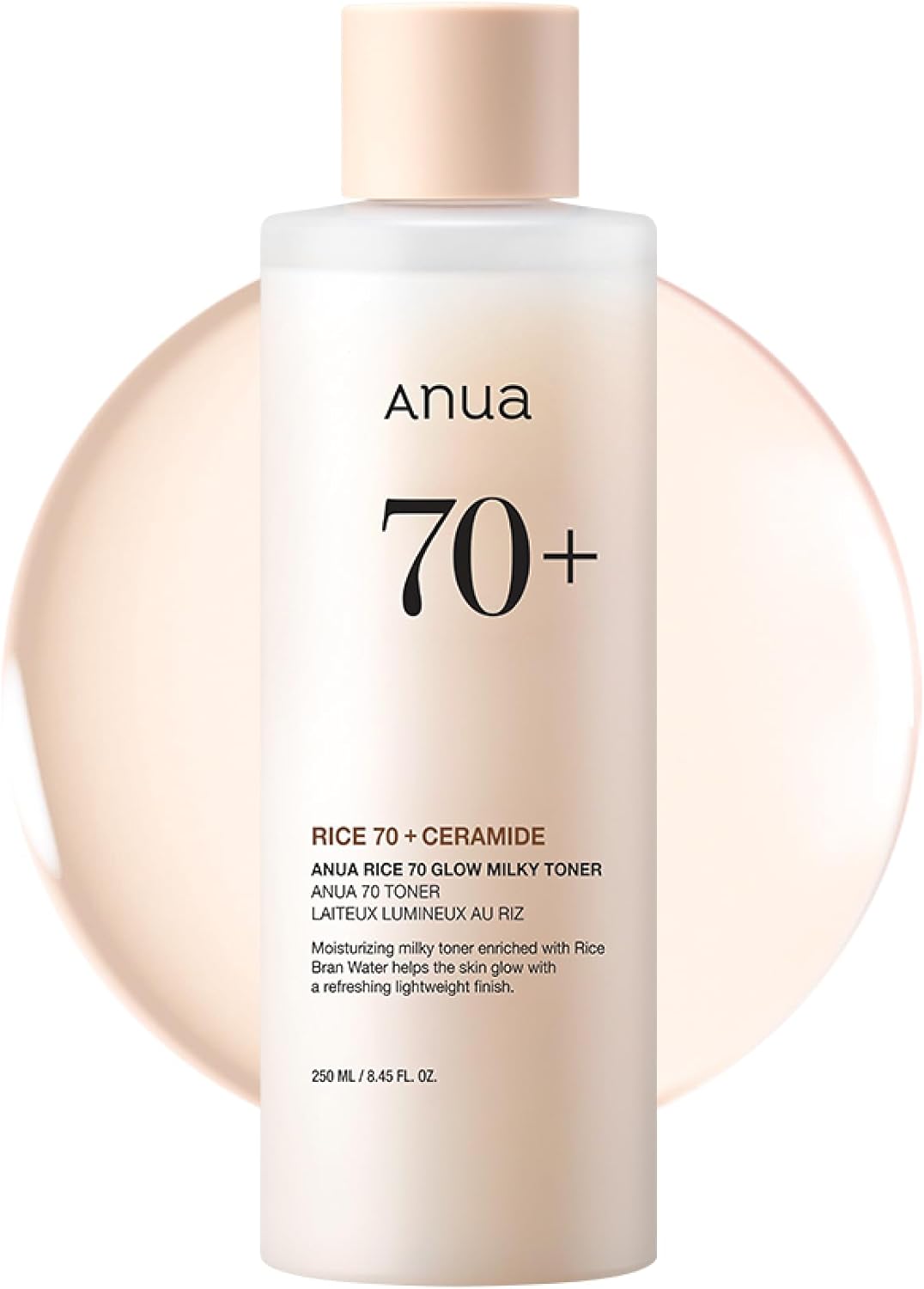 Rice Ceramide 70 Glow Milky Toner (250ml)